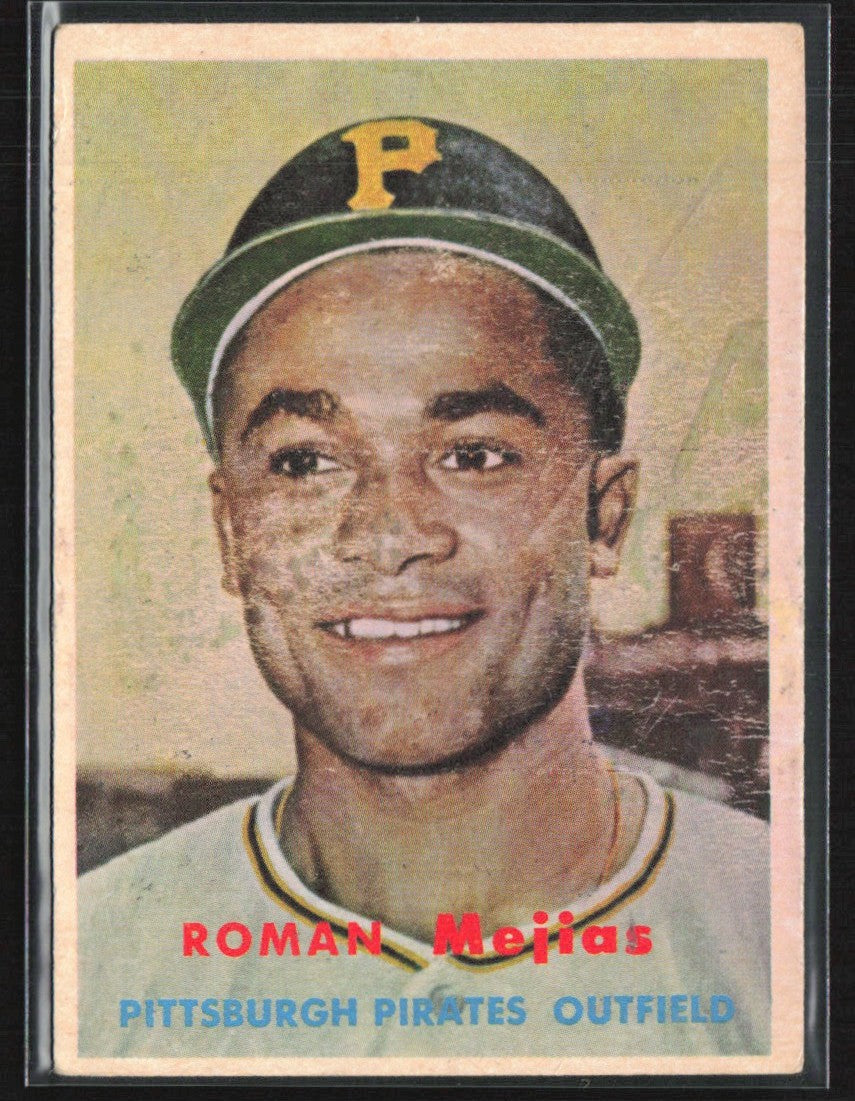 Roman Mejias 1957 Topps RC #362 Pittsburgh Pirates