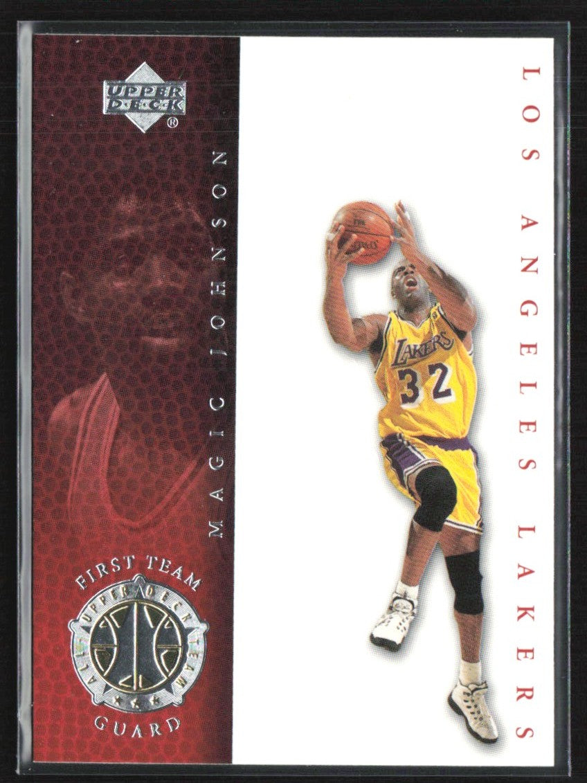 Magic Johnson 1999 Upper Deck Legends #73 Los Angeles Lakers