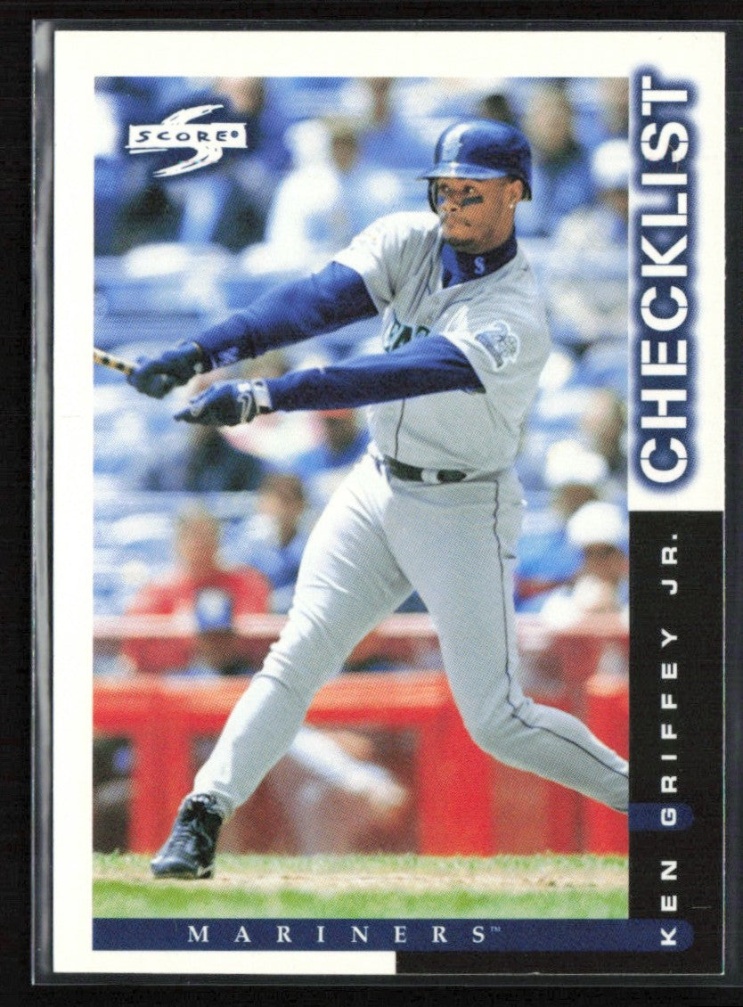 Ken Griffey Jr. 1998 Score Checklist #269 Seattle Mariners