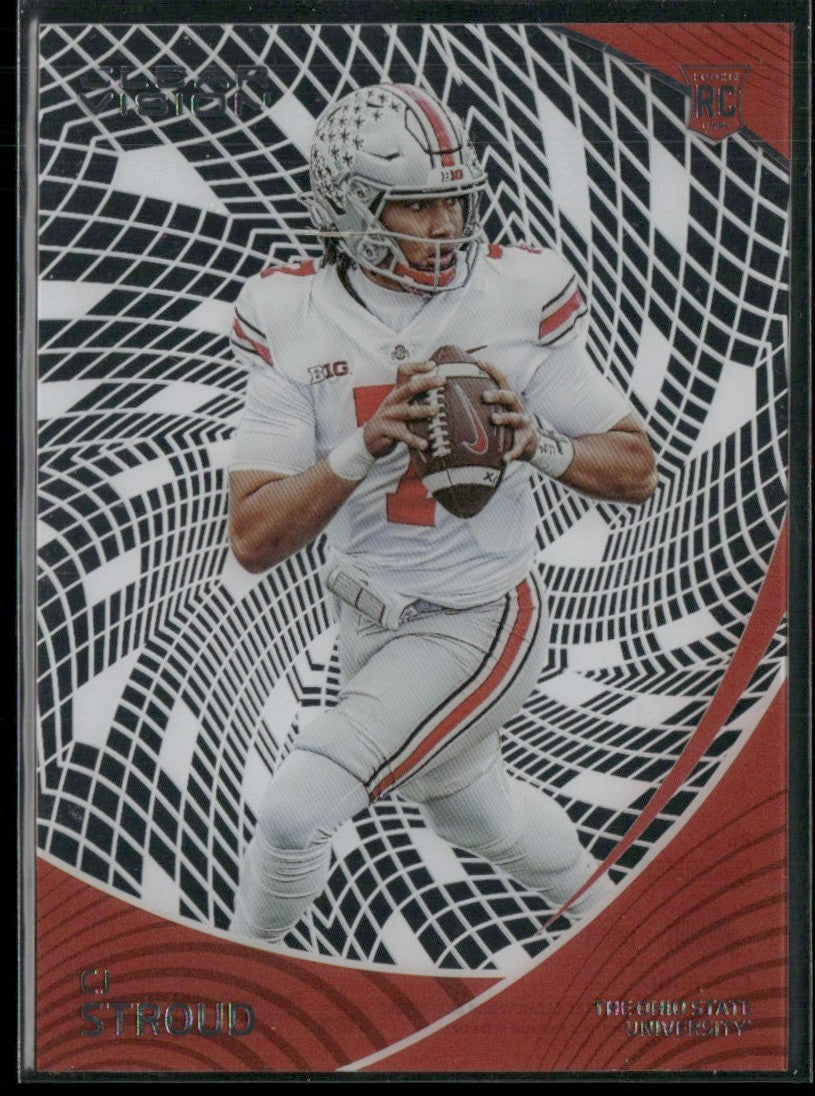 C.J. Stroud 2023 Panini Chronicles Draft Picks Clear Visions RC #2