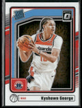 Kyshawn George 2024 Donruss Optic RC #299 Washington Wizards
