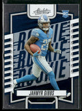 Jahmyr Gibbs 2023 Panini Absolute RC #108 Detroit Lions
