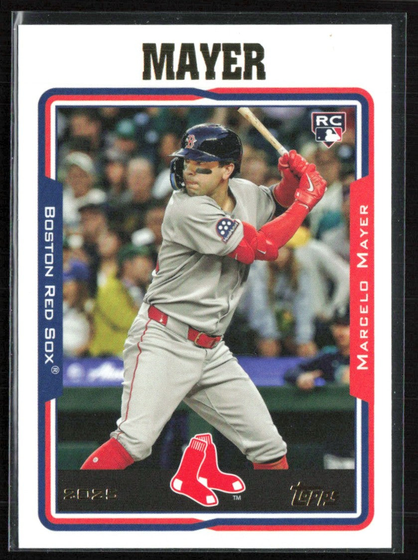 Marcelo Mayer 2025 Topps Archives RC #236 Boston Red Sox