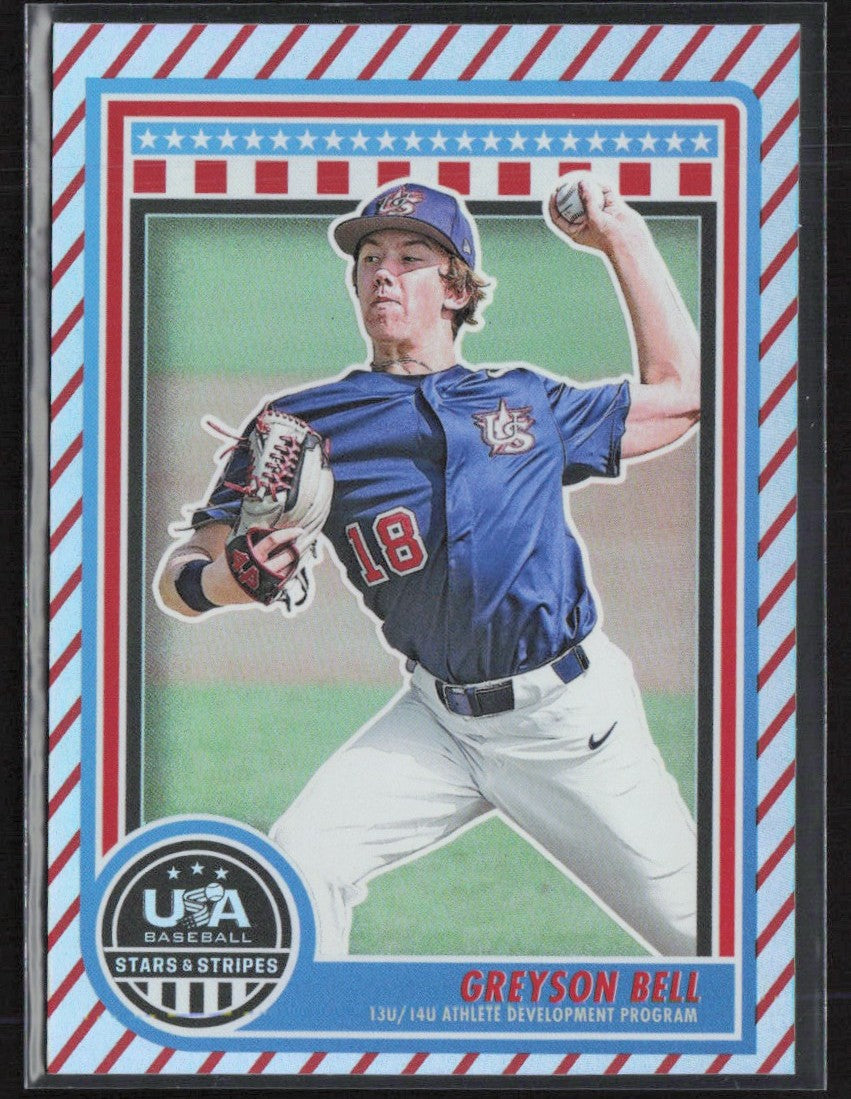 Greyson Bell 2025 Panini Stars & Stripes #152 USA