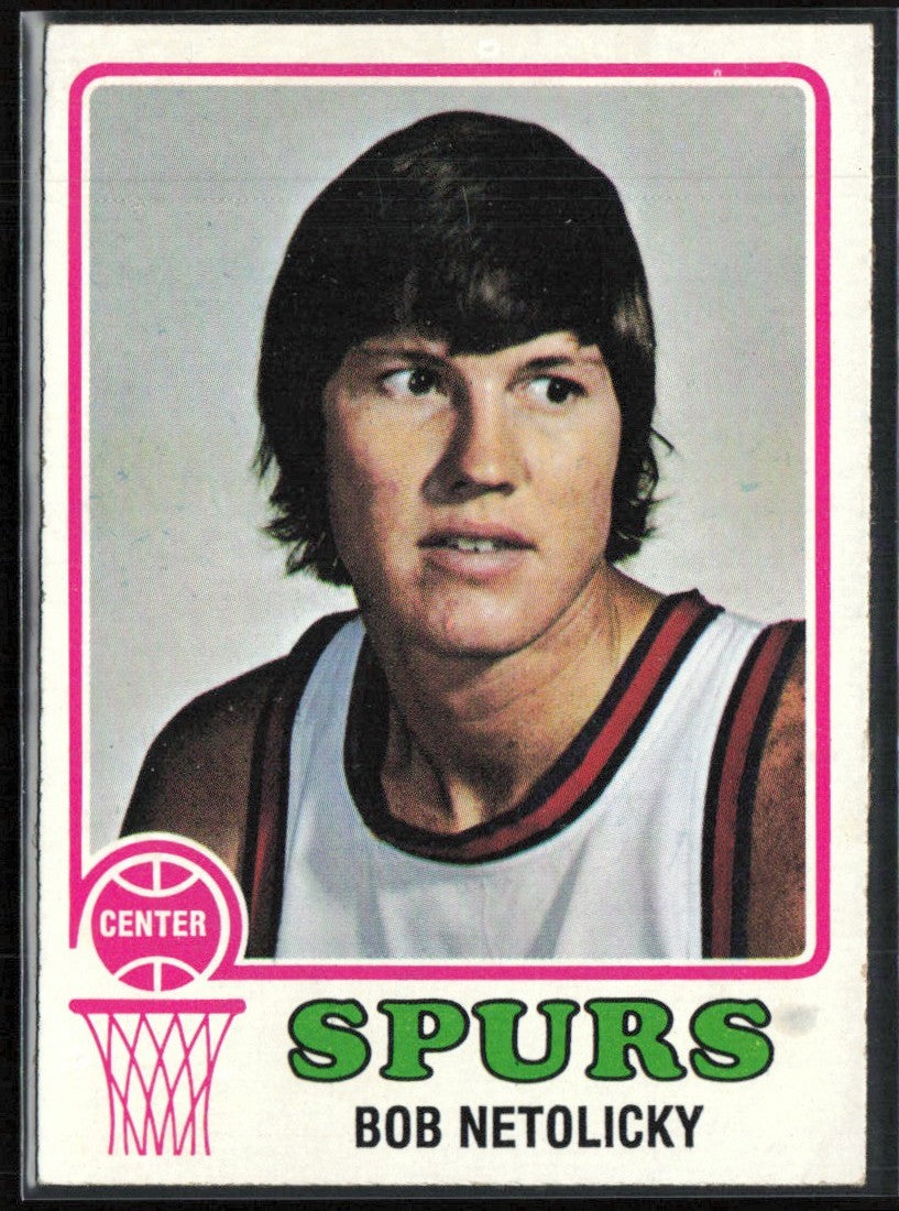 Bob Netolicky 1973 Topps #256 San Antonio Spurs