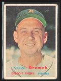 Steve Gromek 1957 Topps #258 Detroit Tigers