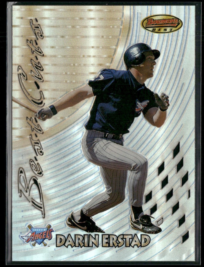 Darin Erstad 1997 Bowman's Best Cuts Refractor #BC13 Anaheim Angels