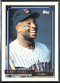 Kirby Puckett 1992 Topps #575 Minnesota Twins