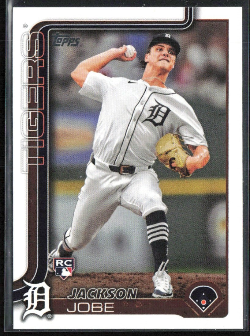 Jackson Jobe 2025 Topps RC #490 Detroit Tigers