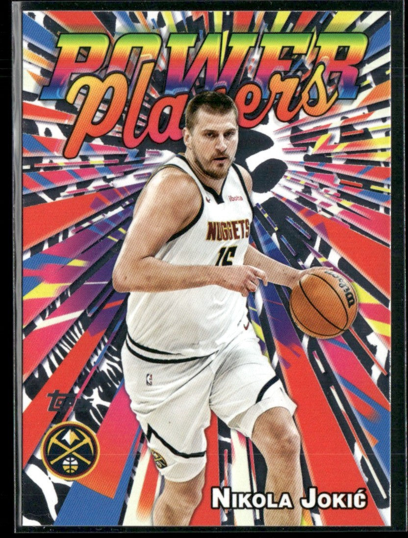 Nikola Jokic 2025 Topps Power Players #PP-12 Denver Nuggets