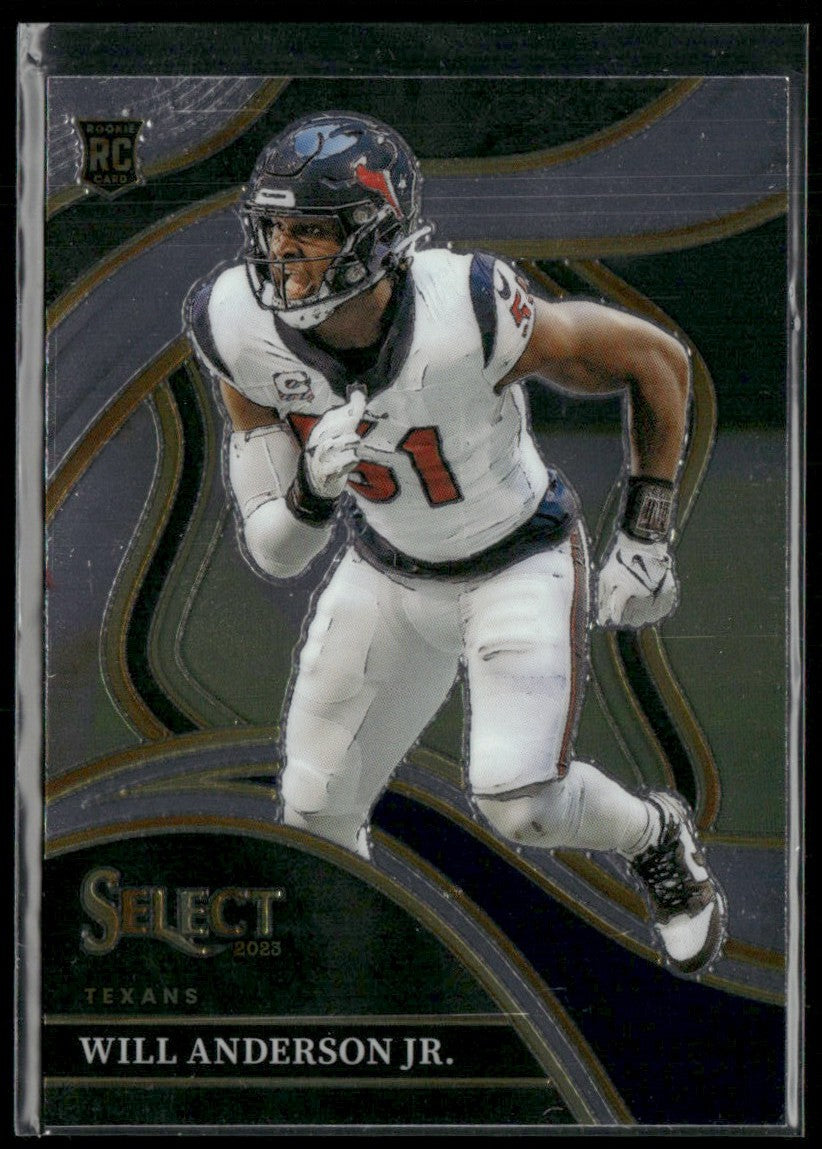 Will Anderson Jr. 2023 Panini Select Club RC #207 Houston Texans