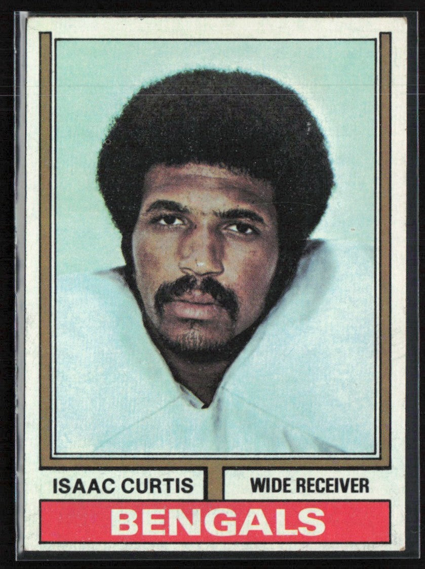 Isaac Curtis 1974 Topps RC #315 Cincinnati Bengals