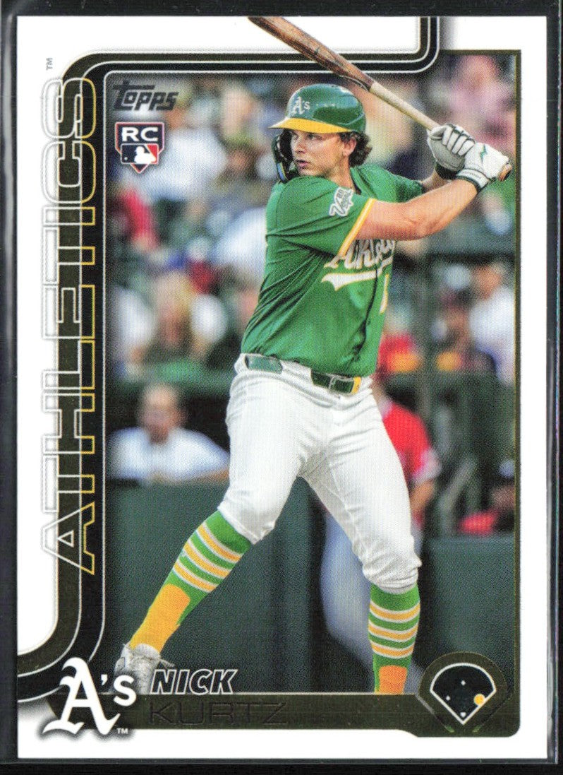 Nick Kurtz 2025 Topps Update RC #US201 Athletics