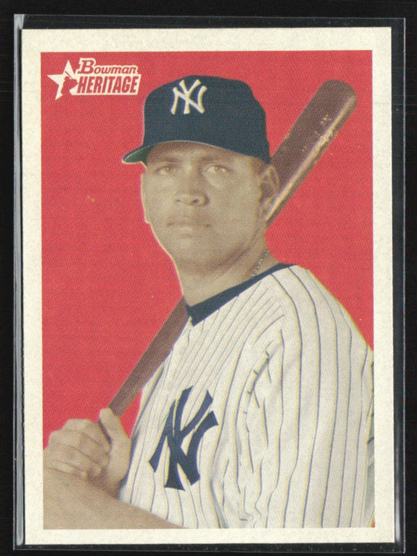Alex Rodriguez 2006 Bowman Heritage #100 New York Yankees