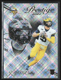 J.J. McCarthy 2024 Panini Prestige Xtra Points Diamond RC #311 Minnesota Vikings
