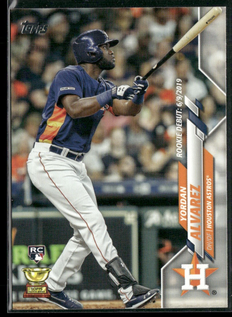 Yordan Alvarez 2020 Topps Update RC #U-300 Houston Astros