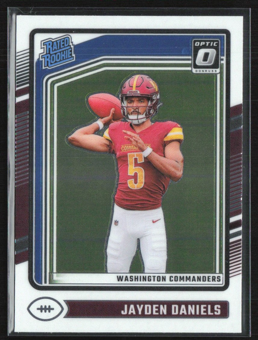 Jayden Daniels 2024 Donruss Optic RC #248 Washington Commanders