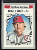 Mike Trout 2019 Topps Heritage #357 Los Angeles Angels