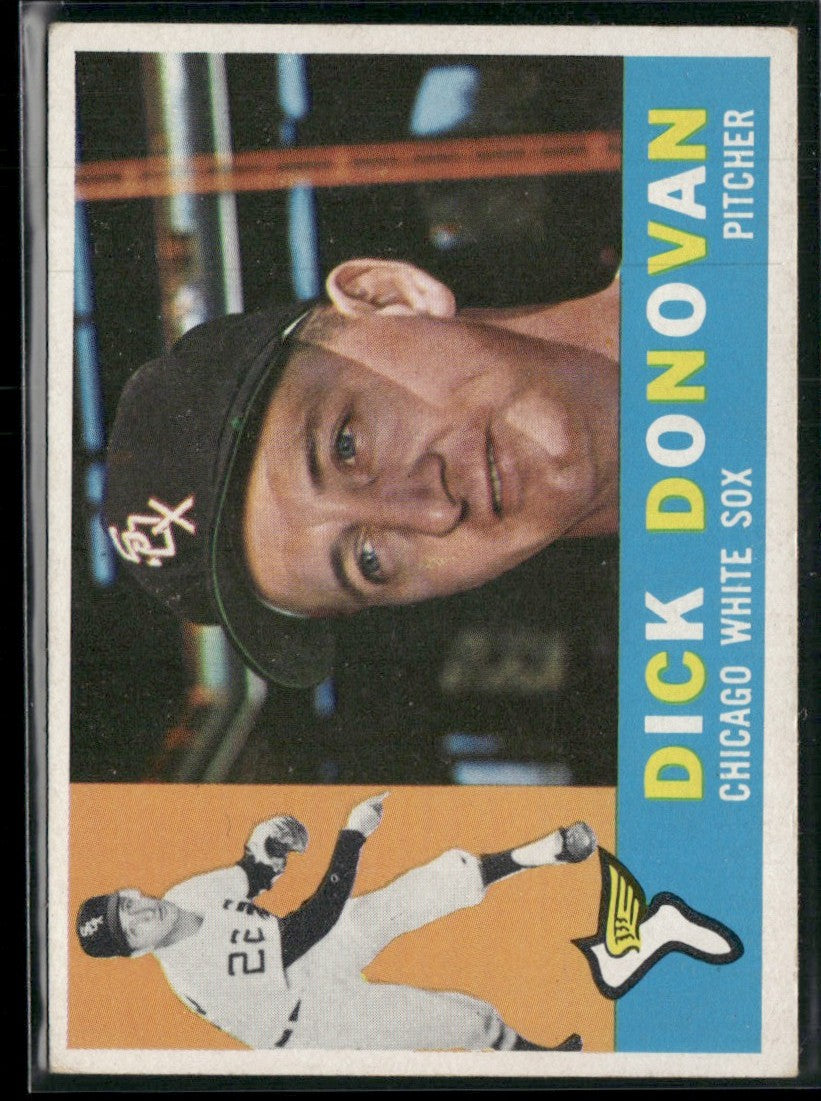 Dick Donovan 1960 Topps #199 Chicago White Sox
