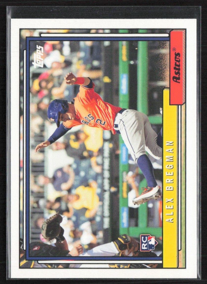 Alex Bregman 2017 Topps Archives Sliding, Horizontal RC #275 Houston Astros