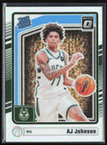 AJ Johnson 2024 Donruss Optic RC #277 Milwaukee Bucks