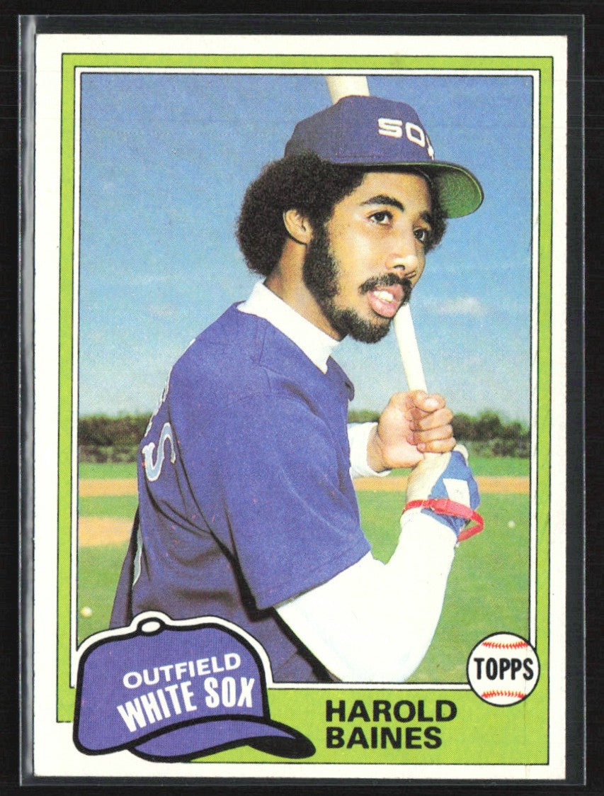 Harold Baines 1981 Topps RC #347 Chicago White Sox