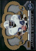 James Stewart 2001 Pacific Crown Royale Premiere Date /99 #53 Detroit Lions