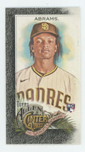 CJ Abrams 2022 Topps Allen & Ginter Mini Black RC #218 San Diego Padres
