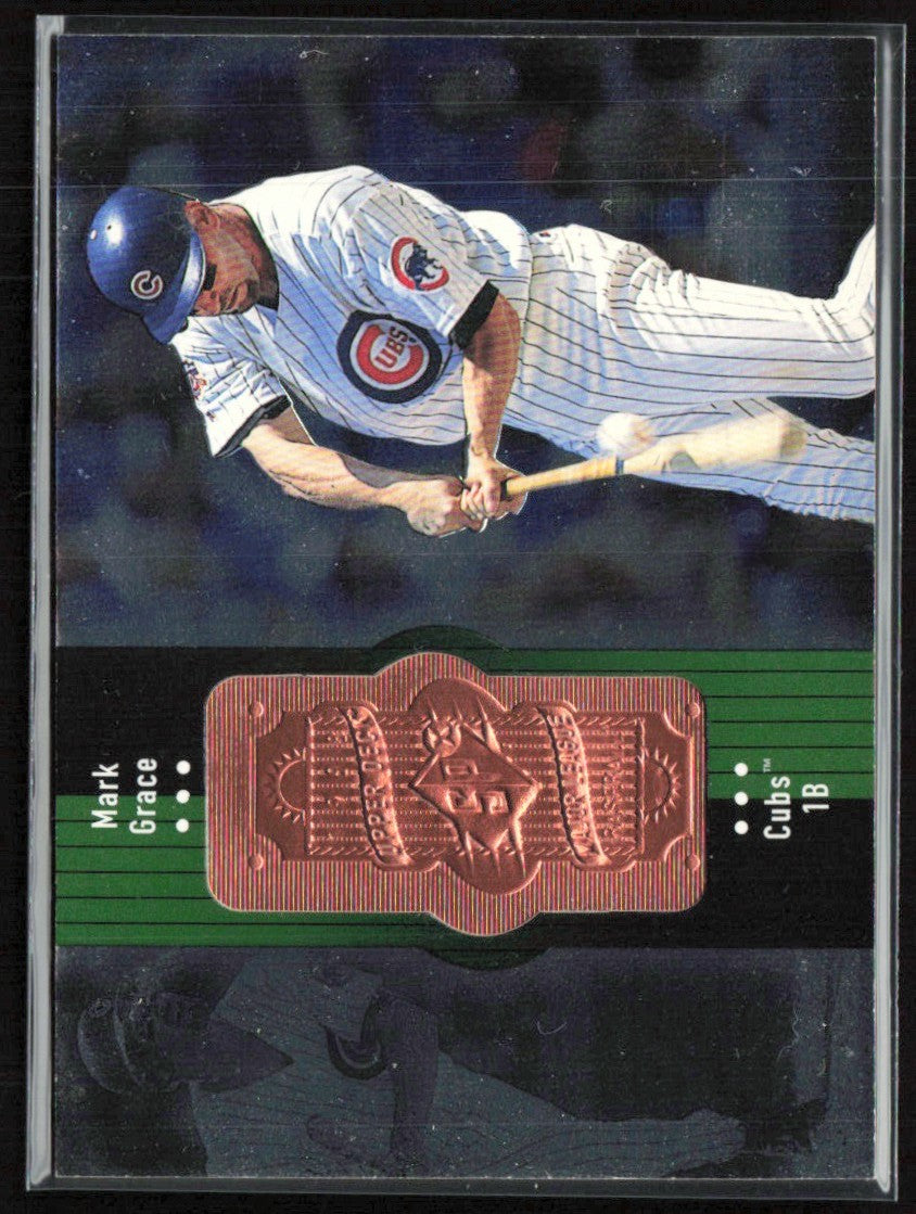Mark Grace 1998 SPx Finite /9000 #68 Chicago Cubs