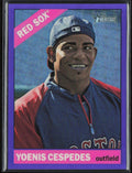 Yoenis Cespedes 2015 Topps Heritage Chrome Purple Refractor #THC-70