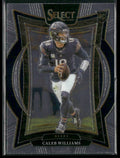 Caleb Williams 2025 Panini Select Starcade Concourse RC #25 Chicago Bears