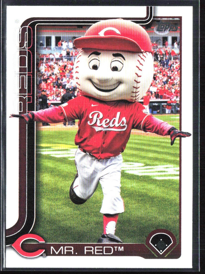 Mr. Red 2025 Topps Mascots #M-7 Cincinnati Reds