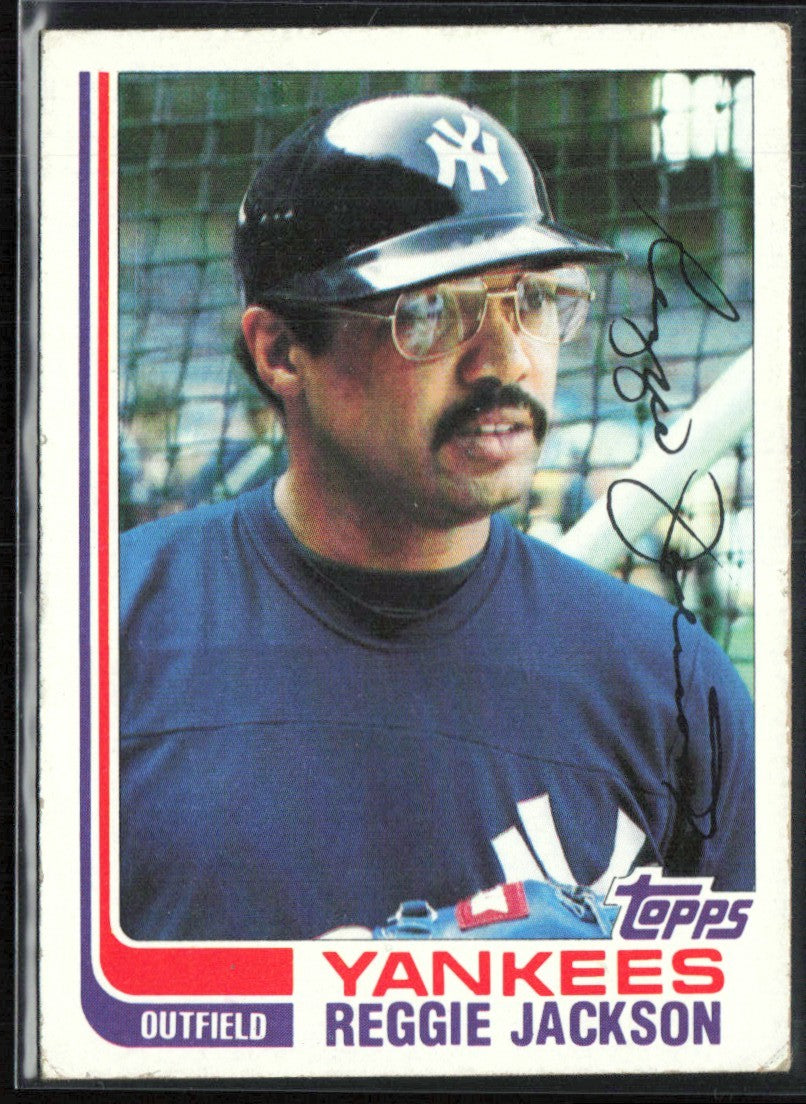 Reggie Jackson 1982 Topps #300 New York Yankees