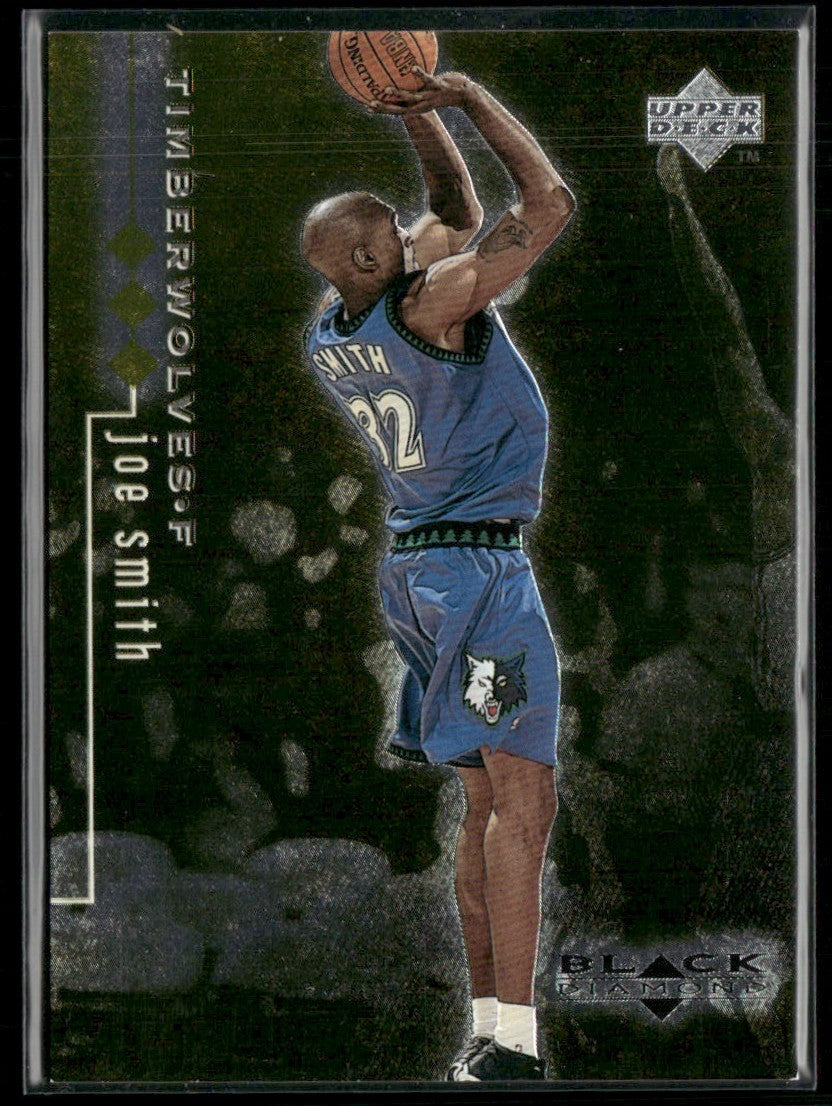 Joe Smith 1998 Upper Deck Black Diamond Triple /1500 #55 Minnesota Timberwolves
