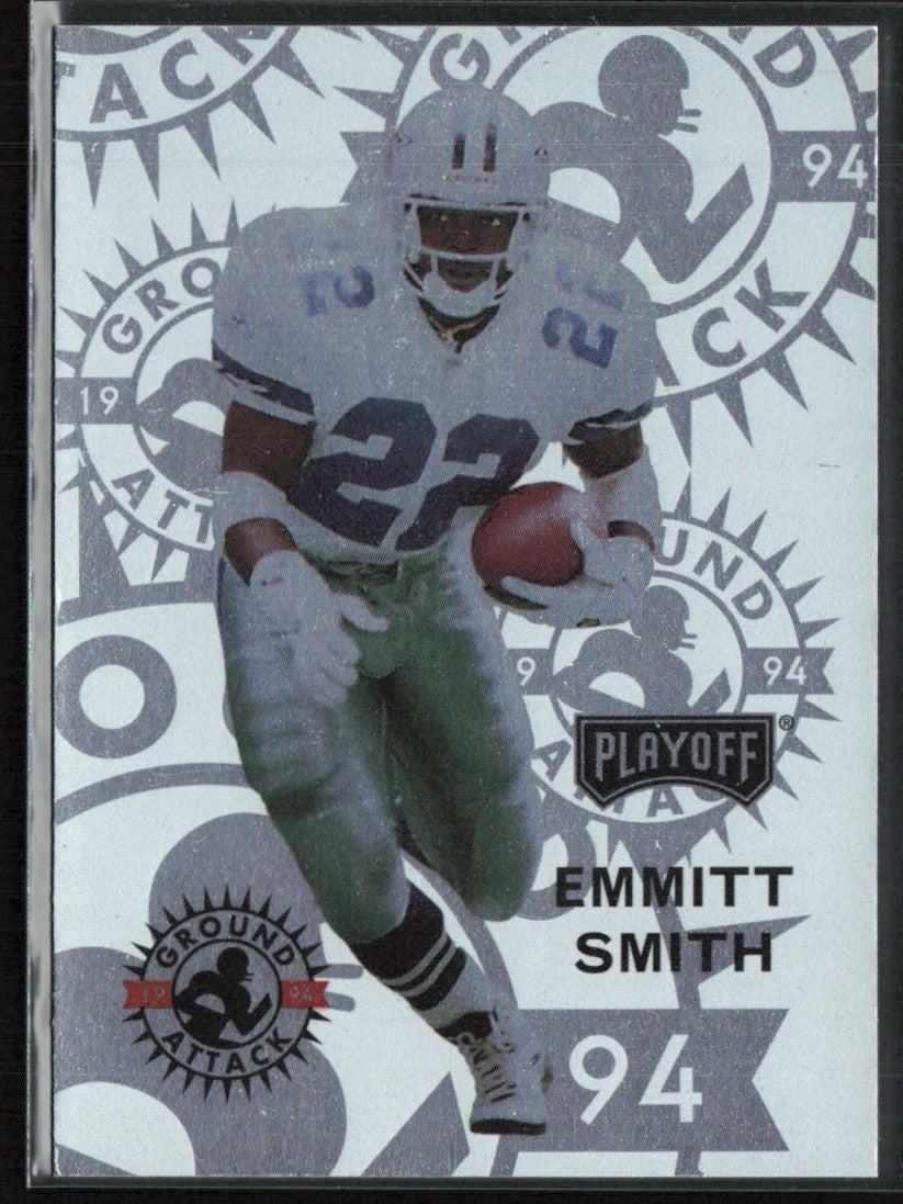 Emmitt Smith 1994 Playoff Ground Attack Dallas Cowboys