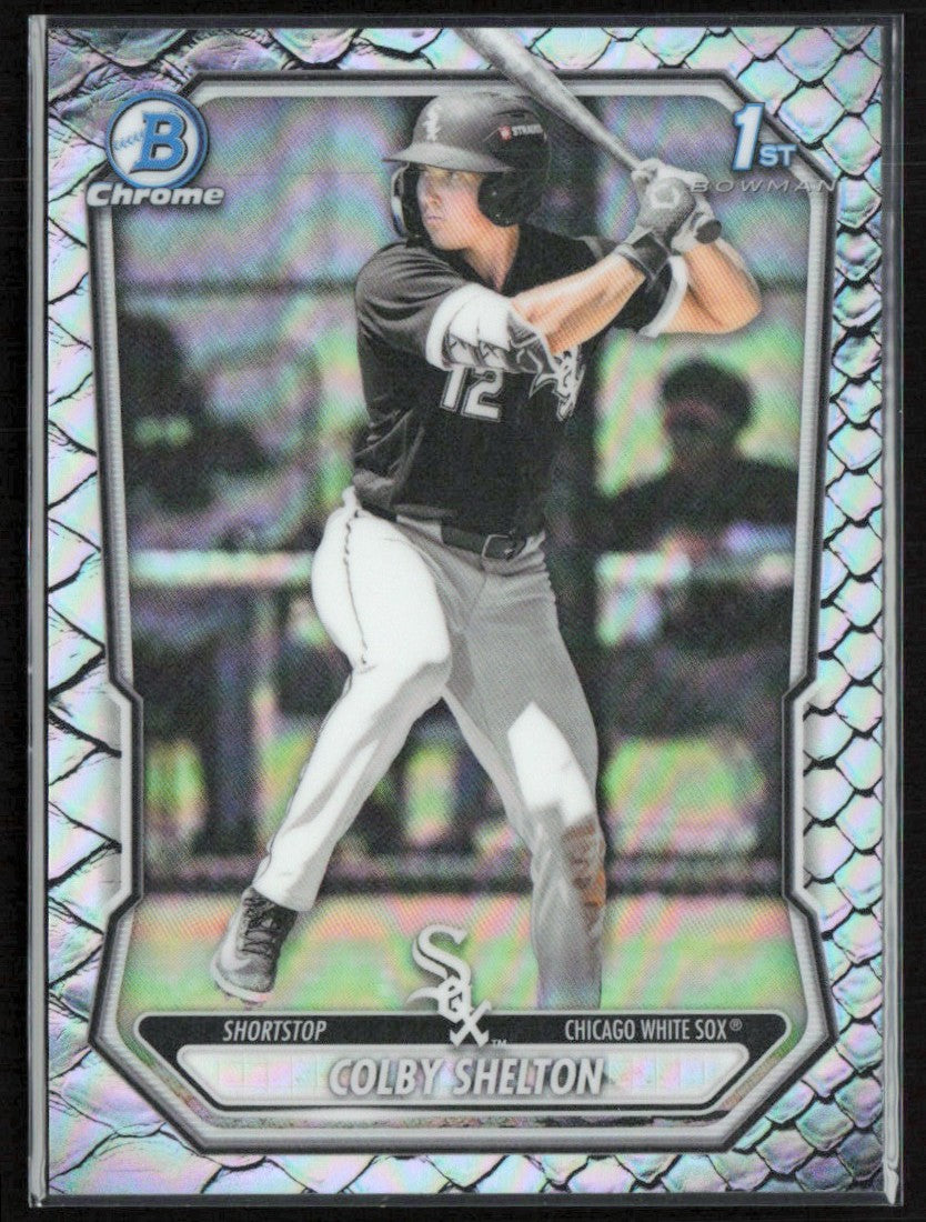 Colby Shelton 2026 Bowman Chrome Reptilian #BCP-144 Chicago White Sox
