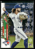 Bo Bichette 2020 Topps Holiday RC #HW94 Toronto Blue Jays