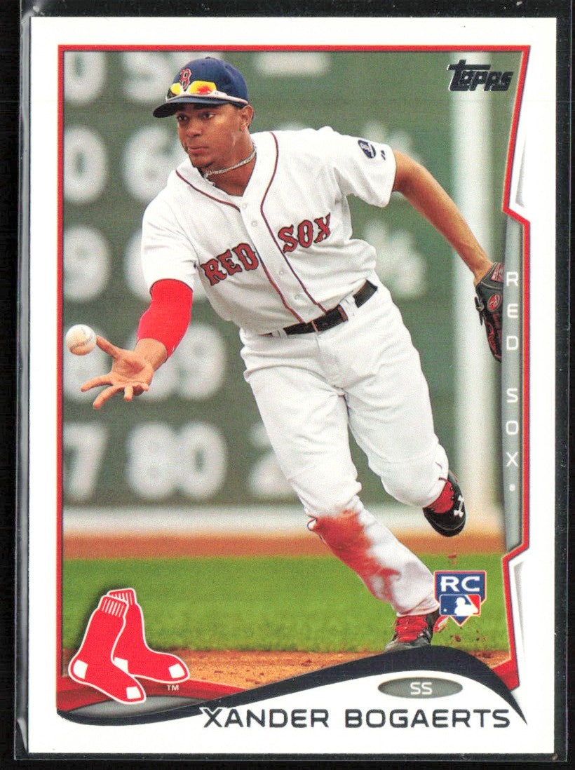 Xander Bogaerts 2014 Topps RC #133 Boston Red Sox