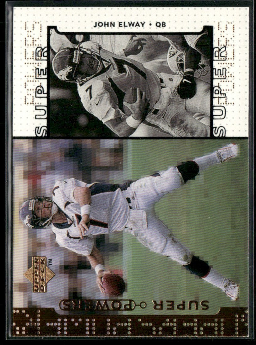John Elway 1998 Upper Deck Super Powers #S7 Denver Broncos
