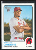 Hunter Greene 2022 Topps Heritage RC #694 Cincinnati Reds