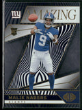 Malik Nabers 2024 Panini Illusions Amazing RC #4 New York Giants