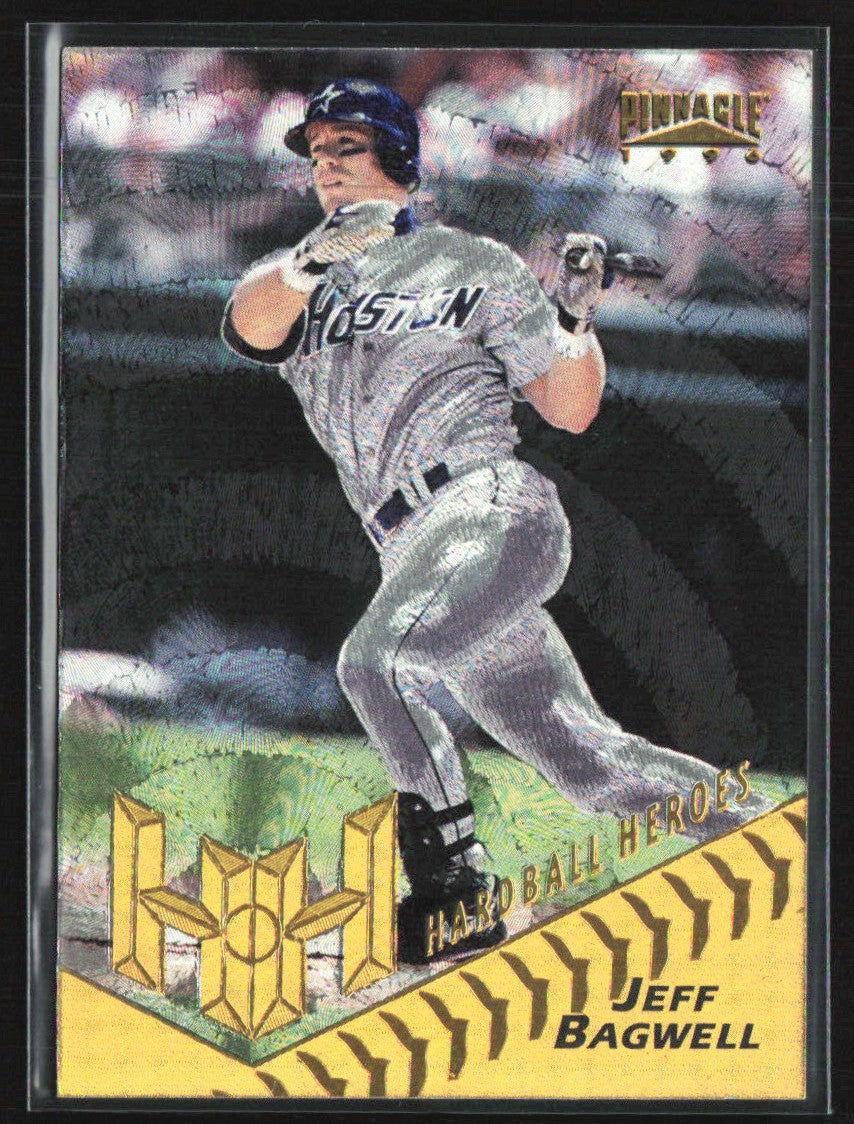 Jeff Bagwell 1996 Pinnacle Starburst Hardball Heroes #159 Houston Astros