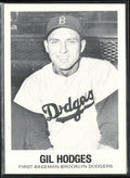 Gil Hodges 1977 Galasso TCMA #15 Brooklyn Dodgers