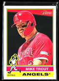 Mike Trout 2025 Topps Heritage #119 Los Angeles Angels
