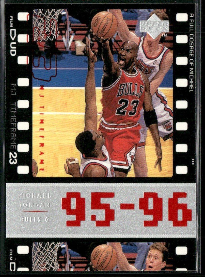 Michael Jordan 1998 Upper Deck MJ TimeFrame #80 Chicago Bulls
