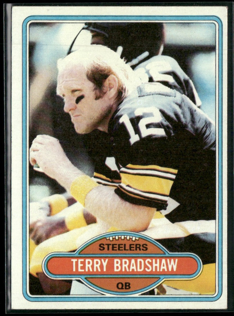 Terry Bradshaw 1980 Topps #200 Pittsburgh Steelers