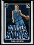 Dirk Nowitzki 2024 Donruss Optic Winner Stays #13 Dallas Mavericks