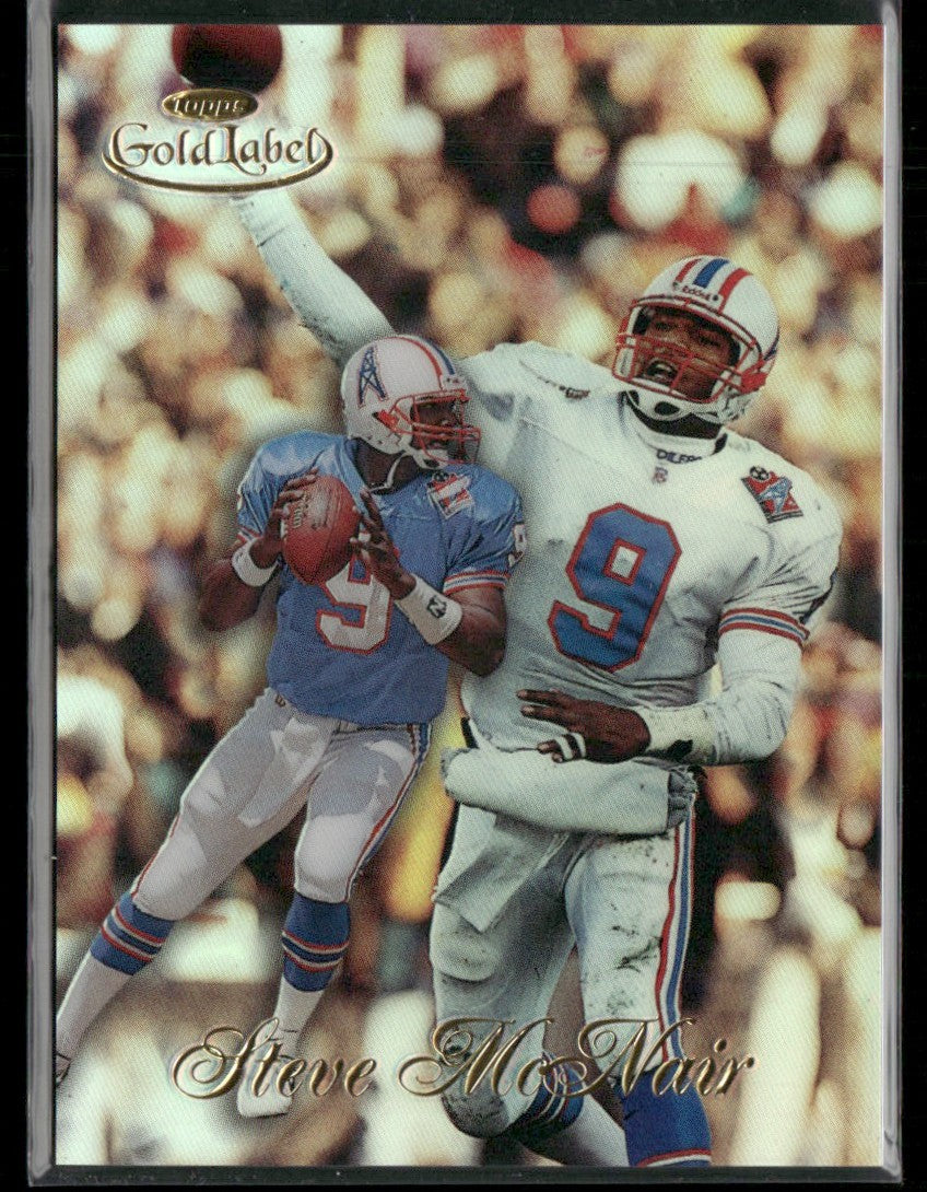 Steve McNair 1998 Topps Gold Label #49 Houston Oilers