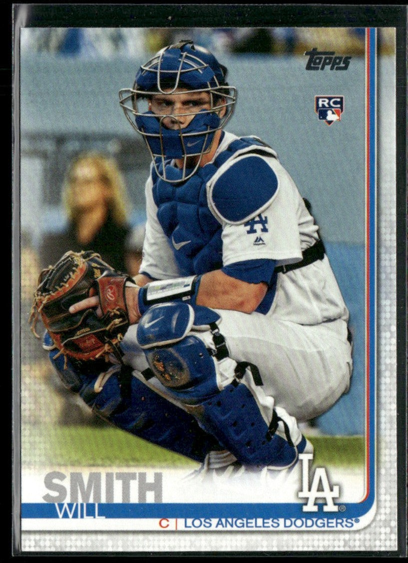 Will Smith 2019 Topps Update RC #US199 Los Angeles Dodgers