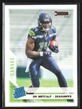 DK Metcalf 2019 Donruss Canvas RC #313 Seattle Seahawks
